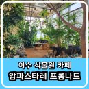 신기농장 | 여수 가볼 만한 곳 실내 정원이 식물원처럼 꾸며져 있는 식물원 카페 암파스타레 프롬나드