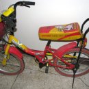 아동용 18인치 자전거(알톤 -빨강색-25000) 이미지
