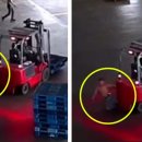 지게차 후진 사고-REVERSING FORKLIFT ACCIDENT 💀 이미지