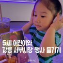 아이와 강릉 서부시장에서 놀기 (<b>어바웃</b> 서부 점심:전, <b>어바웃</b> 서부 <b>키즈</b> 드로잉대회, 카페트 청음카페CCC)