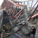 광주대표도서관 공사中 붕괴 현장사진 이미지