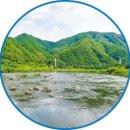 계곡 끝집 이미지