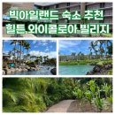 오션비치 휴양콘도미니엄 | 빅아일랜드 힐튼 와이콜로아 빌리지 킹스랜드 후기 (오션타워 마카이타워 팰리스타워 비교)