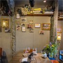 샌드위치와 런치메뉴 이미지