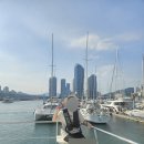 계류장 앞 | 부산 놀거리 광안리요트투어 수영요트경기장 1번 계류장 19b 대만족 후기