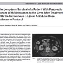 [ALA+LDN] 1 - 간전이를 동반한 췌장암 환자에서알파-리포익산 주사와 저용량 날트렉손 치료 이미지
