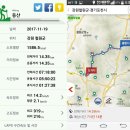 각흘산 ~ 명성산 2017년11월19일 이미지