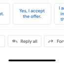 Gmail 에 버튼 이렇게 뜨는 거 유효한거야? 이미지