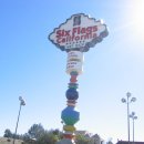 미 서부 Califonia 지상 최고의 롤러 코스트 전문 놀이 동산 (Six-Flags) 이미지