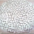 [명작 속 의학] 피터르 몬드리안(Piet Mondrian)의 격자 작품 이미지
