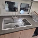 노원-현장-1230 | 입주 아파트 백조 사각 싱크 깜뽀르테 교체 &amp;하츠 절수 페달 설치 복합시공