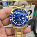 옐로블루 | 롤렉스 서브마리너 청콤이 아닌 진짜 금통 💙 40mm 블루 다이얼 옐로우골드 후기