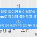 파이썬 공공데이터 분석[2/6] - Pandas로 데이터 불러오고 요약하기 이미지