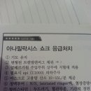 응급 아나필락시스 쇼크 응급처치 문의 이미지