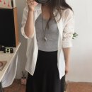 올리비아로렌 - 의정부시 청사로 38 | @hhyedoll - 여름 시스루 셔츠 코디 추천, 올리비아로렌 셔링 셔츠 & 망고매니플리즈 새틴 스커트 후기