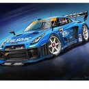 배경용 GTR35 SUPER GT CALSONIC R35 일러스트 이미지