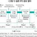 최근 일본의 IPO 수요예측 제도개선과 국내 시사점 이미지