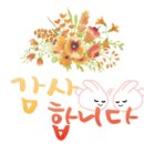 수채캘리 & 시 한줄 이미지