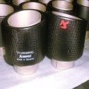 전차종 AKRAPOVIC(배기) 아크라포빅 carbon exhaust tip 싱글 쿼드 머플러 팁 카본 이미지