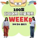 (주)하나에너지 내행주유소 | 다이어트 프로젝트 주간 기록 (8주차) | 2026.06.15~06.21 매일 식단 & 운동 기록🍀