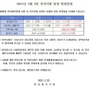 2021년 4월 3일 시행 예정이었던 95회차 전산회계 및 전산세무 자격시험 일정변경 안내 이미지