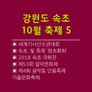 강원도 속초 10월 축제(설악단풍축제.빛축제.국화축제 이미지