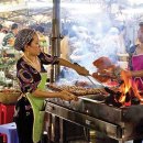 호치민 야시장 이미지