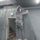 실내야구연습장 | 실내 지하 야구연습장, 개방감 있는 야구장 망 시공 후기