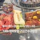 엠티브이1로43번길 | [1988평화숯불구이] 연수동먹자골목 소갈비살 내돈내산 후기 연수구청맛집 추천