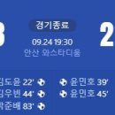 [2024 K리그2 32R] 안산 그리너스 vs 충북청주FC 골장면.gif 이미지