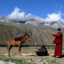 고원의 나라 티베트 이미지