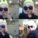 핑크헤어 이미지