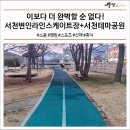 수영강자전거도로 세월교 아래쪽(야외운동시설) | 이보다 더 완벽할 순 없다! 광양 서천변인라인스케이트장+서천테마공원