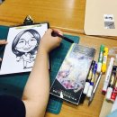 캐리커쳐 배우기 이미지