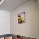 풍경을 담은 아크릴화 이미지