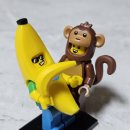 11500-16-04-28 | 레고 미니피규어 시즌 28 동물알바 04. 원숭이