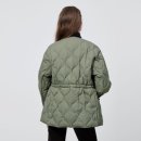 홈패션 입문초급 | 지오다노 어니언 퀼팅 하프 다운재킷(카키)