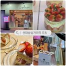 대림초등학교 | 신대방삼거리역 블루리본 디저트 듀윗, 상큼한 제철 딸기 듬뿍 프레지에 미니 케이크