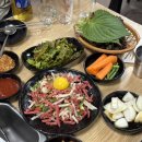 종로3가 맛집 차돌박이+육회쌈 꿀조합 백제정육식당 주말저녁 방문 후기