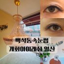 백석동속눈썹 개화아이래쉬 일산 백석역속눈썹 연장 추천