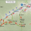 베틀바위산성길, 곰배령 등산지도 이미지