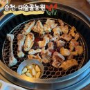 순천닭구이 대숲골농원 대나무숲에 온 듯한 닭숯불구이 맛집 내돈내산 후기