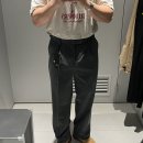 무신사스탠다드 와이드 히든 밴딩 슬랙스 후기 182cm 95kg 36 사이즈 실착 리뷰