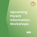 Parent Information Workshops: 5th March 2026, 8.30am - 9.30am 이미지