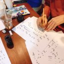수채 캘리그라피(A) 이미지