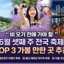 (주)푸른하늘소프트 | 비 오기 전에 가야 할 6월 셋째 주 전국 축제 가볼 만한 곳 추천 TOP 3