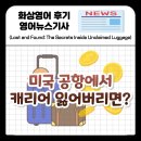 쇼핑몰KLE | 미국 공항에서 캐리어 잃어버리면 | 잃어버린 가방 속엔 뭐가 있을까?