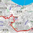 국사봉181깃대봉(137△안양309)까치산123매봉재산126깃대봉(88△서울210) 안골산94깃대봉(85수원401)미도산68/서울동작구 이미지