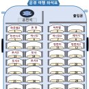 9/28(토)문경 여행 버스 좌석표 이미지