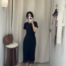 강남덴탈랩 | 시에 sie 에이프런 오픈 랩 니트 드레스 /반팔...리브드 니트 드레스/ 보브 리브드 셋업 비교 구매 후기